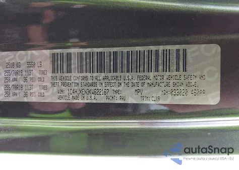 2019 Jeep Wrangler Unlimited Sahara Altitude 4X4 from USA, damaged, VIN 1C4HJXEN3KW622167